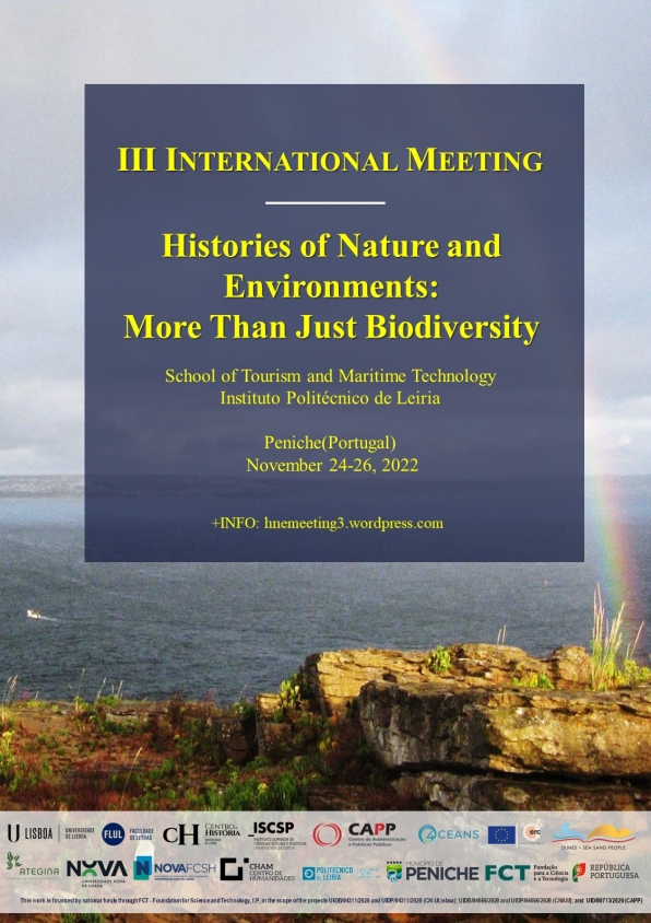 III International Meeting Histories of Nature and Environments: PROGRAMME