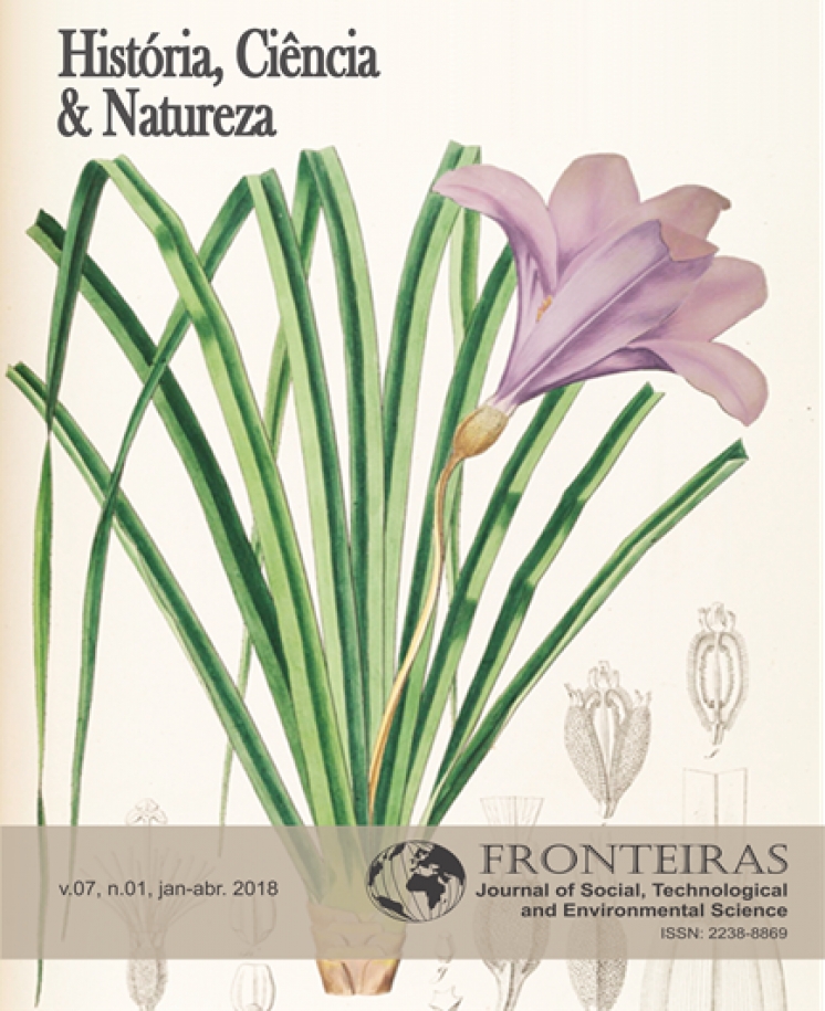 Fronteiras: Journal of Social, Technological and Environmental Science - vol. 7, nº. 1 (2018)