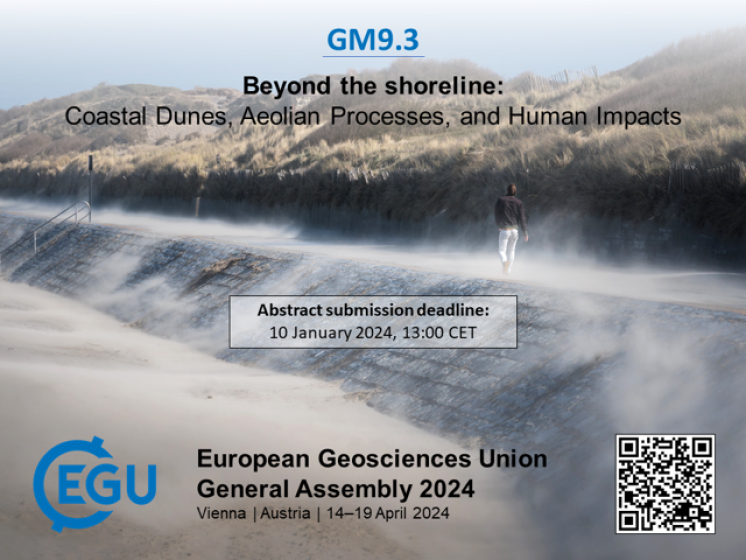 Call - Conference session &#039;Beyond the shoreline: Coastal Dunes, Aeolian Processes, and Human Impacts&#039;